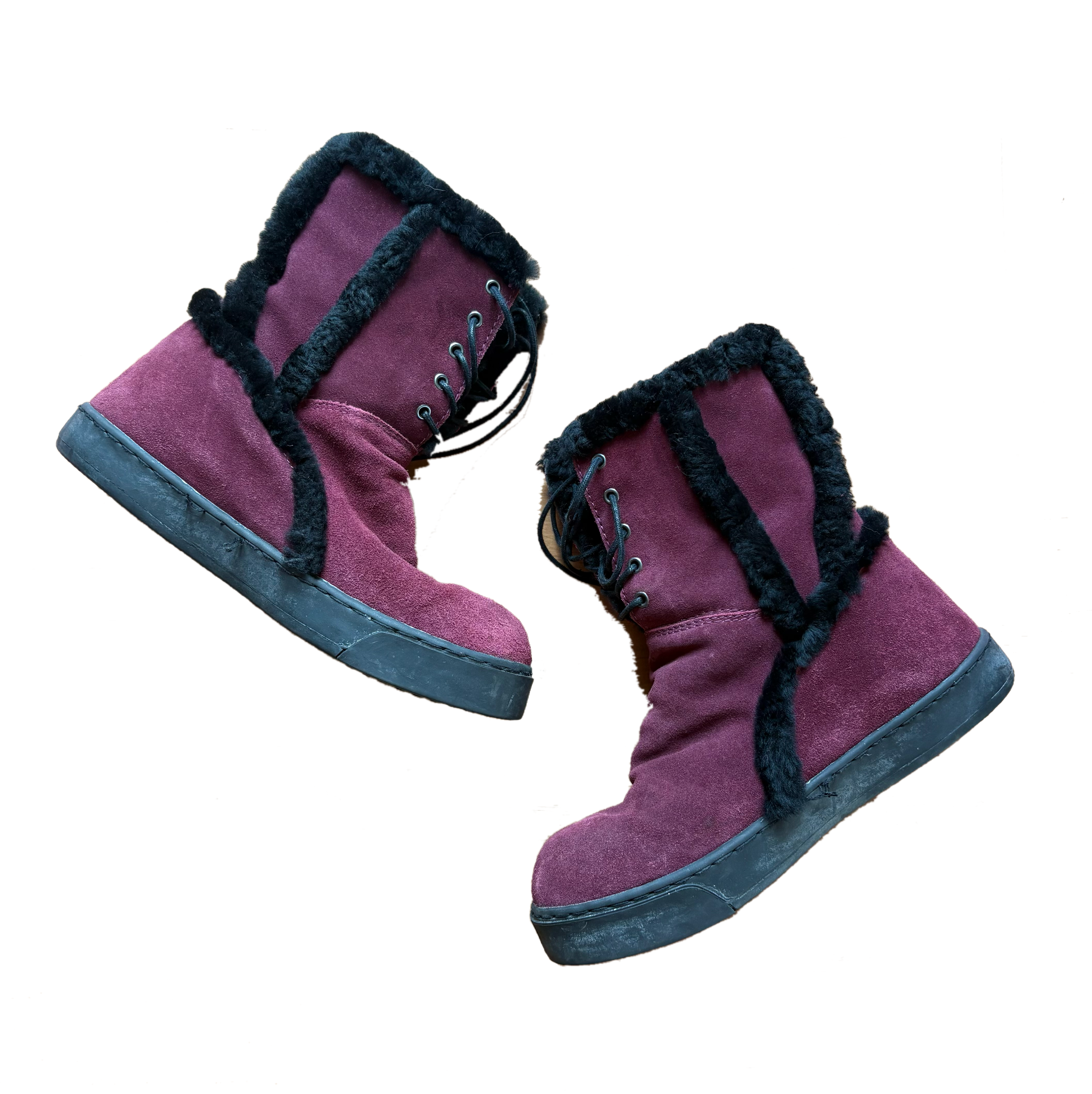 Diet Butcher Slim Skin Runway Red Mouton Boot