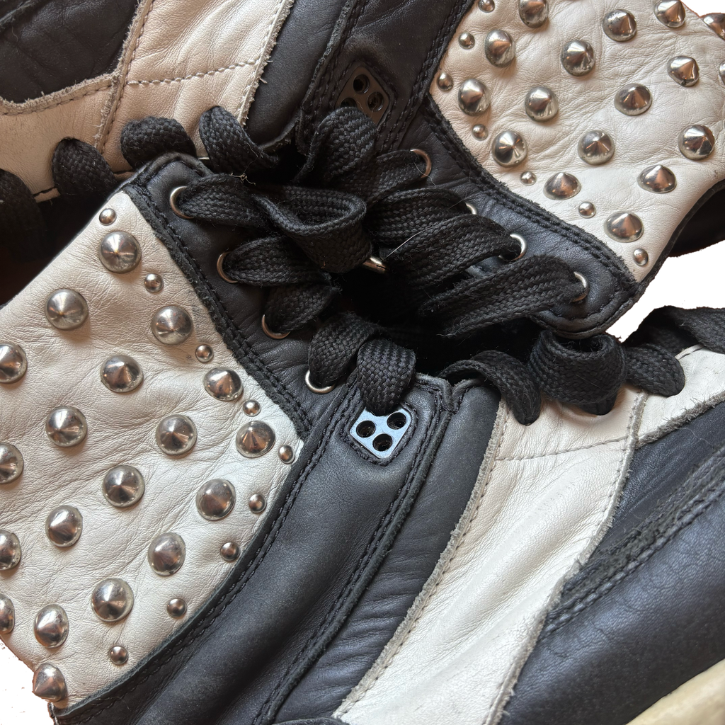Diet Butcher Slim Skin Oreo Studded Mega-High Sneaker