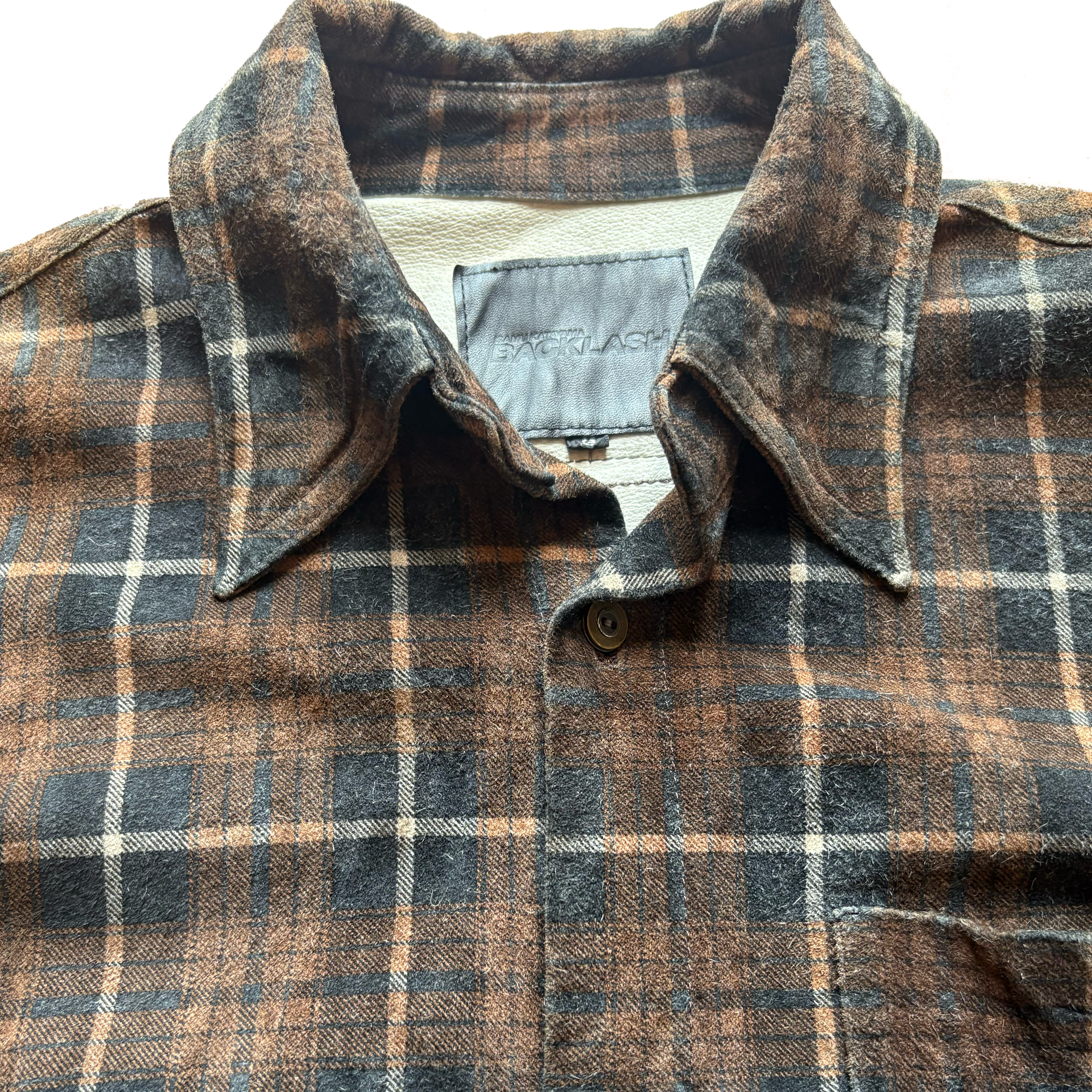 Isamu Katayama's Backlash Dark Pigskin Multi Flannel