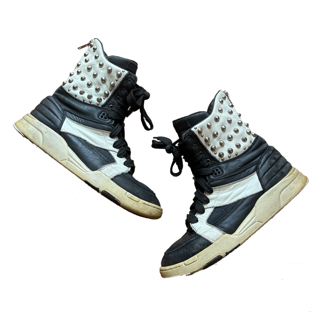 Diet Butcher Slim Skin Oreo Studded Mega-High Sneaker