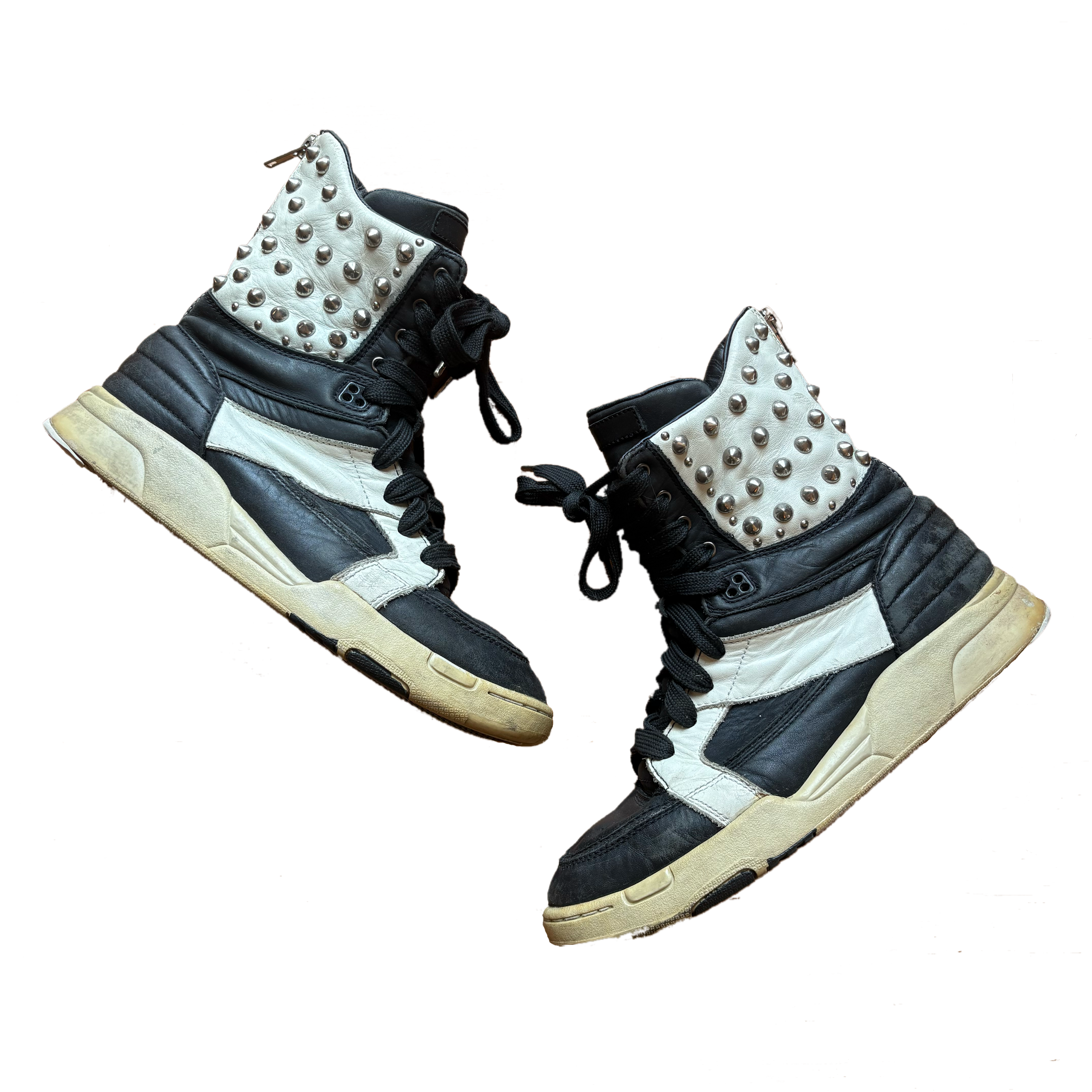 Diet Butcher Slim Skin Oreo Studded Mega-High Sneaker