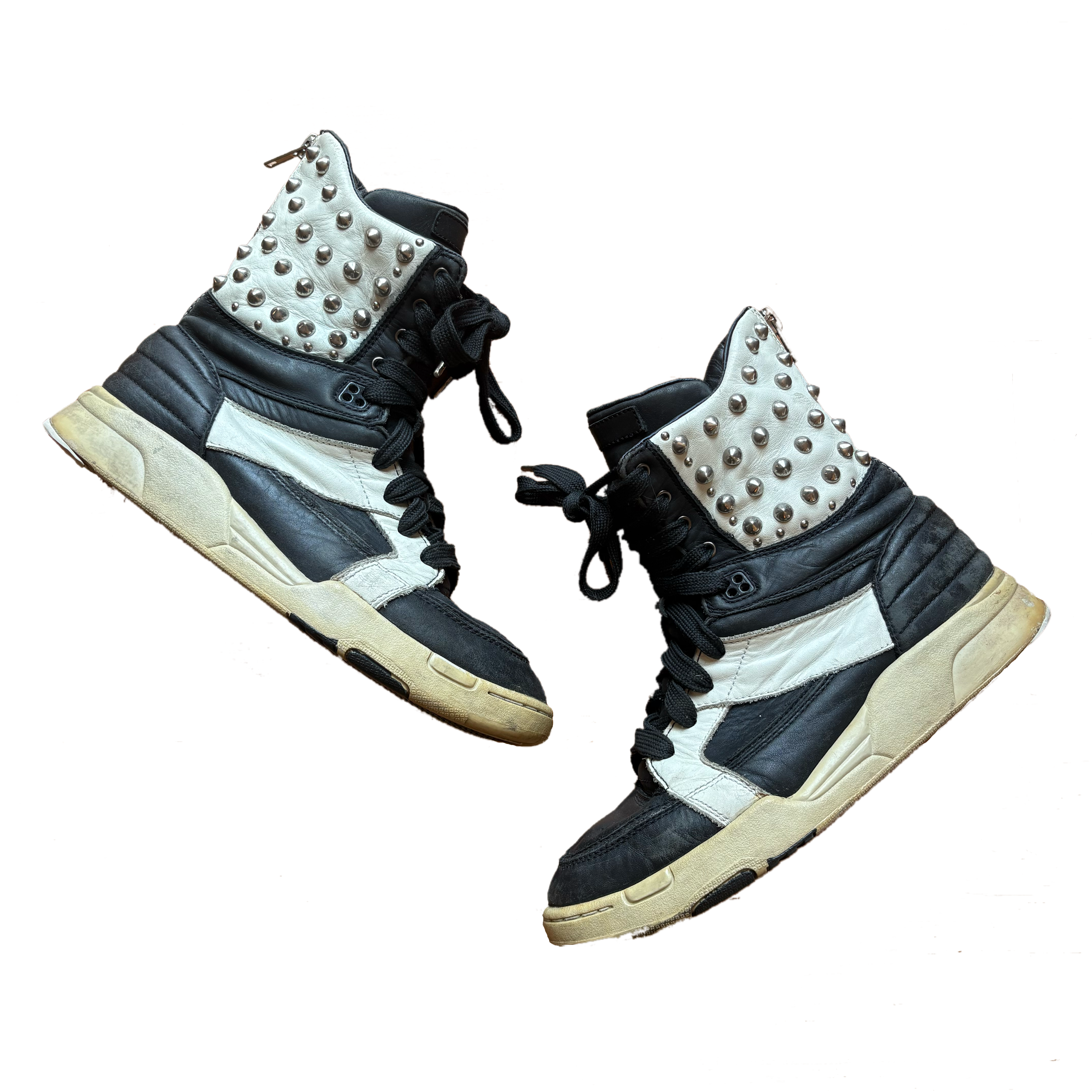 Diet Butcher Slim Skin Oreo Studded Mega-High Sneaker